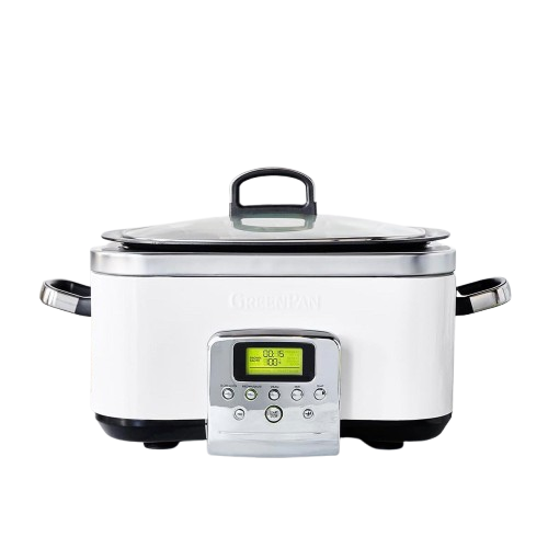 Greenpan Slow Cooker 6L (Cloud Cream)
