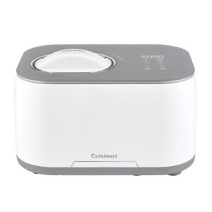 Cuisinart Freeze Ease Ice Cream Dessert Maker 950ml 46.8×29.8cm – White