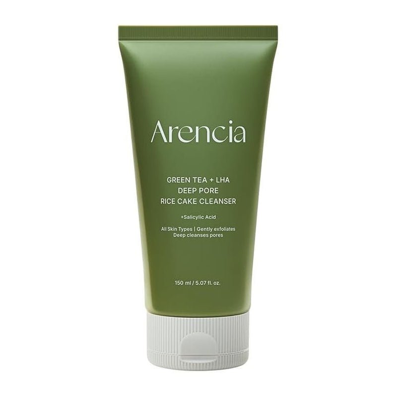 Green Tea + LHA Deep Pore Rice Cake Cleanser 150ml
