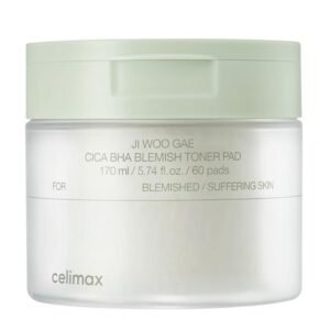 Ji Woo Gae Cica BHA Blemish Toner Pad (60 Pads)