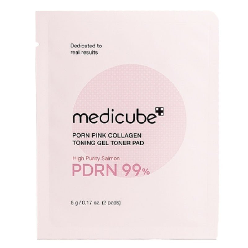 PDRN Pink Collagen Toning Gel Toner Pad 5g (2 Pads)