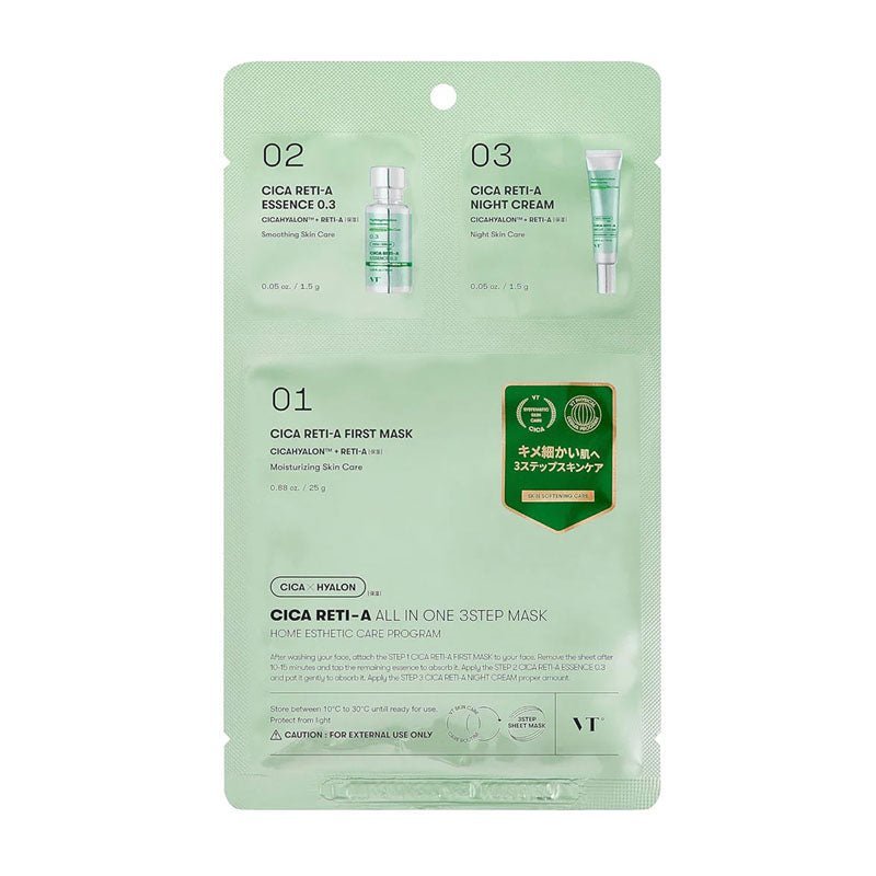 Cica Reti-A All In One Mask 3 Step Mask 28g