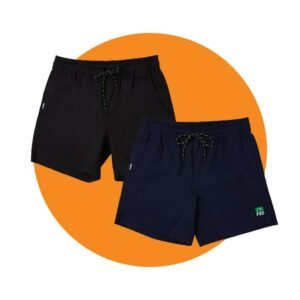 Tradies WS-4 Work Shorts 2 Value Pack – Black/Navy