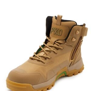 WB-6 Mid Cut Safety Boot – Wheat