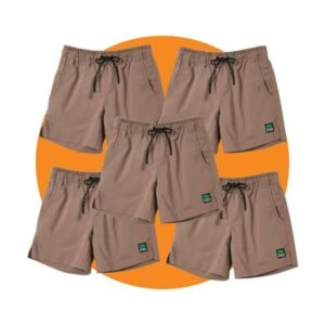 Tradies WS-4 Work Shorts 5 Value Pack – Khaki