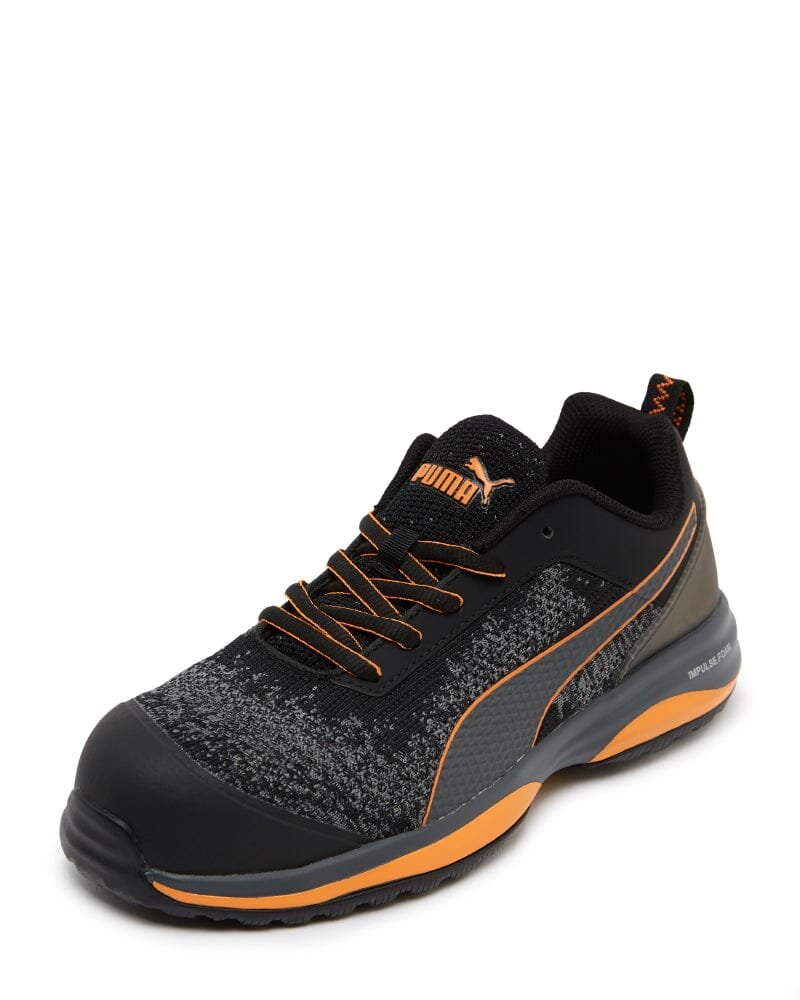 Charge Cloud Safety Shoe - Orange/Black