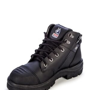 Parkes Zip Scuff Cap Safety Boot – Black