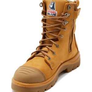 Portland Zip Scuff Safety Boot – Wheat