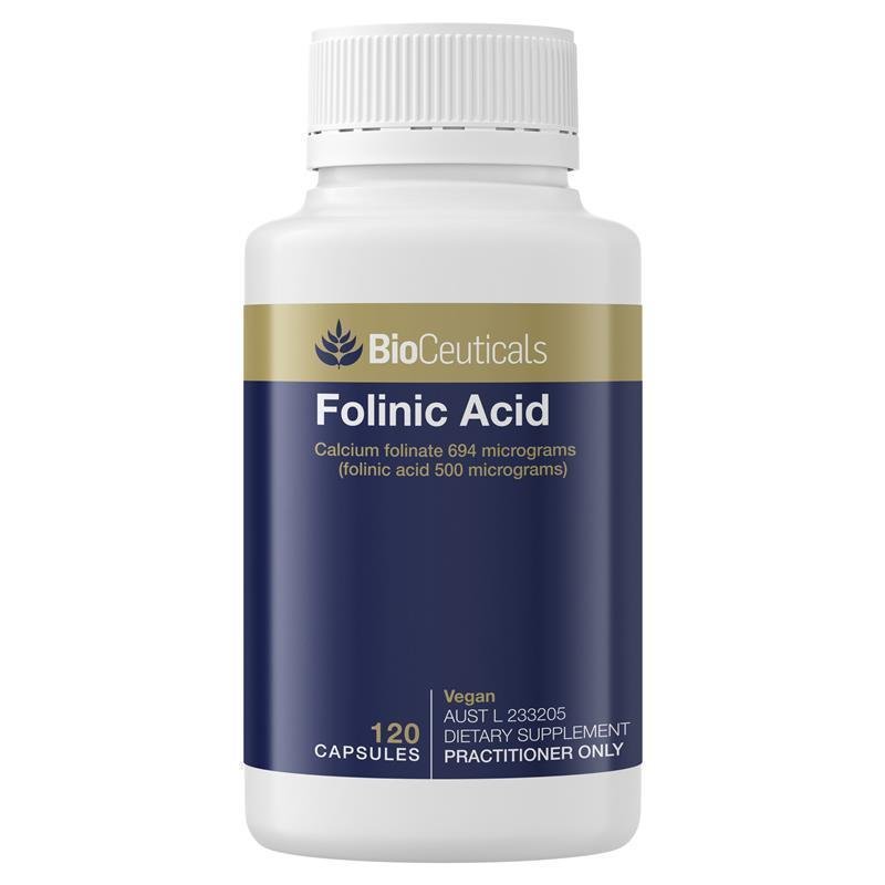 BioCeuticals Folinic Acid 120 Capsules