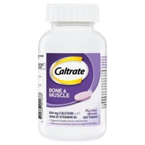 Caltrate Bone and Muscle Health 200 Tablets Exclusive Size