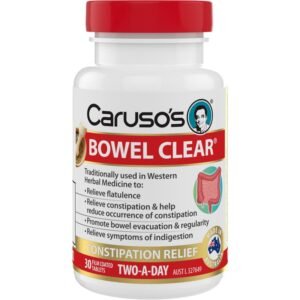 Carusos Bowel Clear 30 Tablets