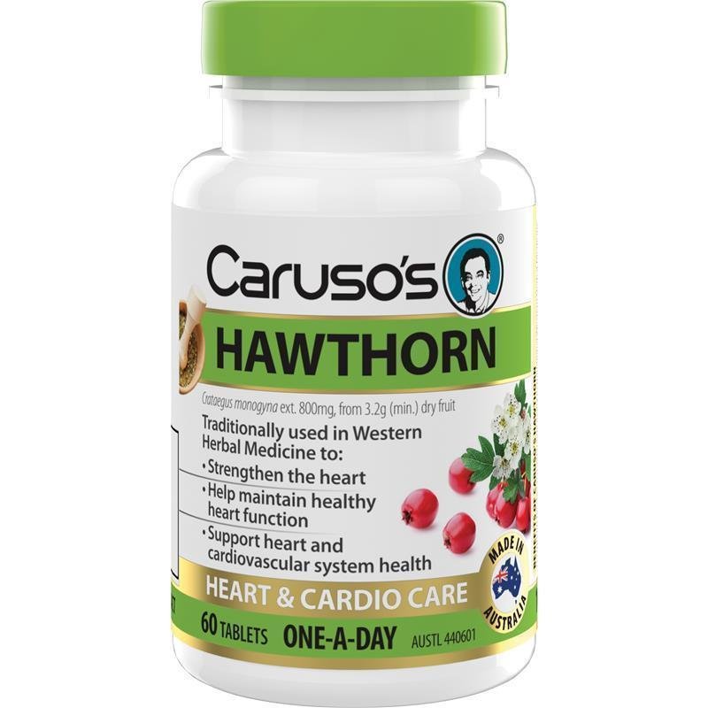 Carusos One a Day Hawthorn 60 Tablets