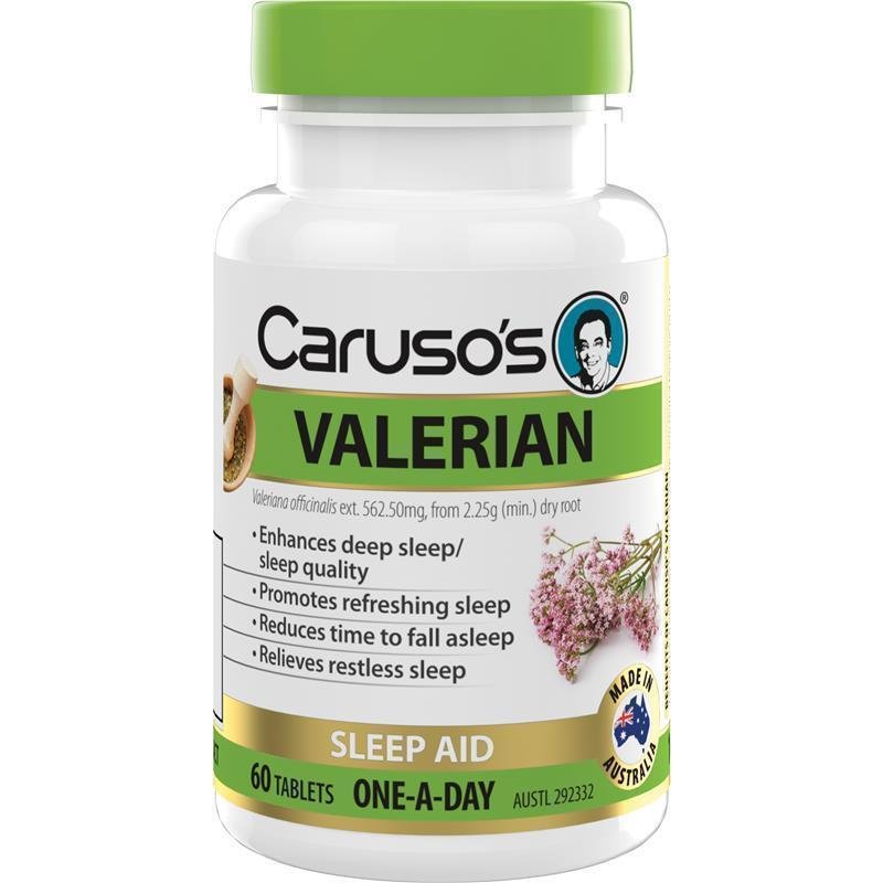 Carusos One a Day Valerian 60 Tablets