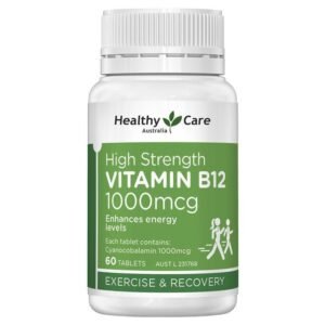 Healthy Care B12 1000mcg 60 Tablets