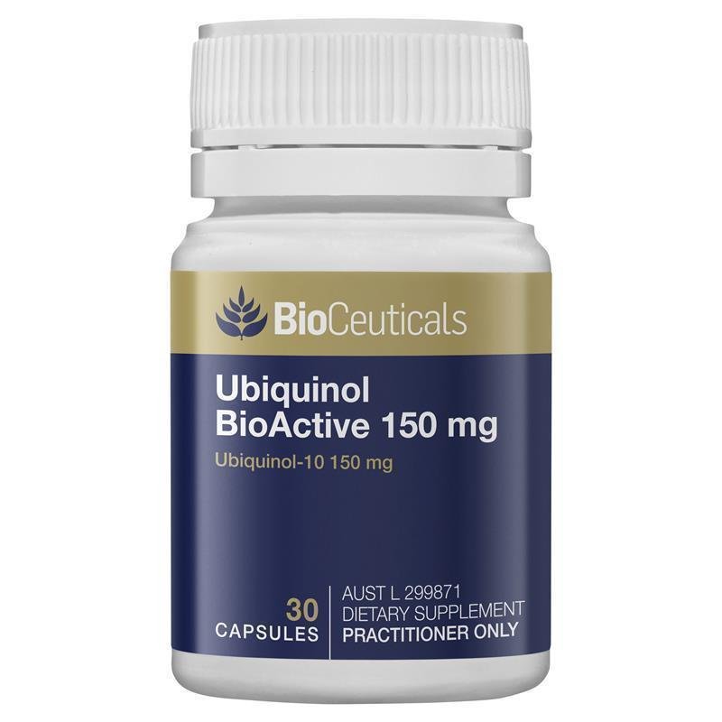 BioCeuticals Ubiquinol BioActive 150mg 30 Capsules