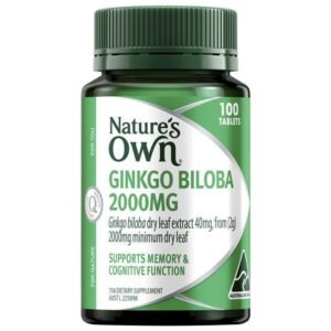 Nature’s Own Ginkgo Biloba 2000mg 100 Tablets
