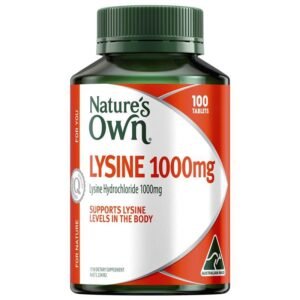 Nature’s Own Lysine 1000mg 100 Tablets