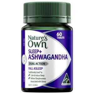 Nature’s Own Sleep+ Ashwagandha 60 Tablets