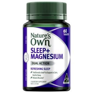 Nature’s Own Sleep+ Magnesium 60 Tablets