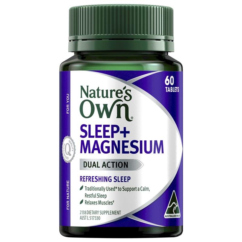 Nature's Own Sleep+ Magnesium 60 Tablets