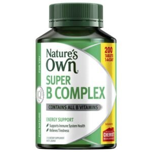 Nature’s Own Super B Complex 200 Tablets Exclusive Size