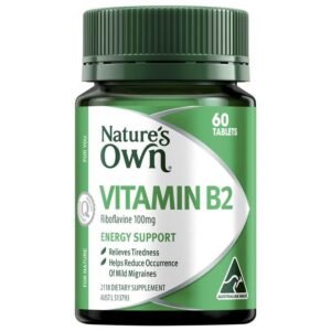 Nature’s Own Vitamin B2 60 Tablets