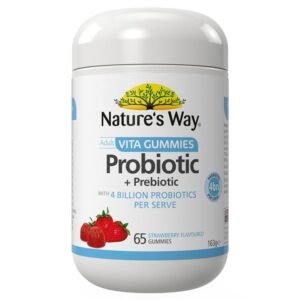 Nature’s Way Adult Vita Gummies Probiotic Sugar Free 65 Gummies
