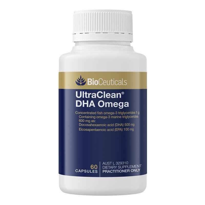 BioCeuticals UltraClean® DHA Omega 60 Capsules
