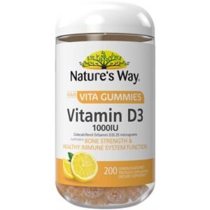 Nature’s Way Adult Vita Gummies Vitamin D 200 Gummies Exclusive Size