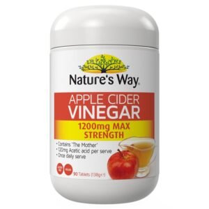 Nature’s Way Apple Cider Vinegar 1200mg 90 Tablets