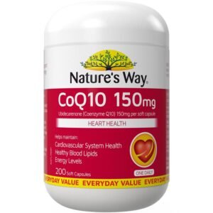Nature’s Way CoQ10 150mg 200 Tablets