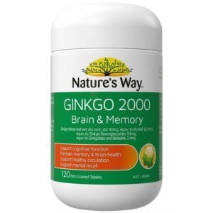 Nature’s Way Ginkgo 2000 Brain & Memory 120 Tablets