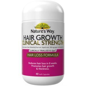 Nature’s Way Hair Growth Clinical Strength 40 Capsules