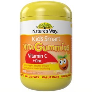 Nature’s Way Kids Smart Vita Gummies Vitamin C + Zinc 150 Gummies Exclusive Size