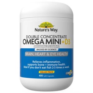 Nature’s Way Omega + D3 400 Mini Capsules