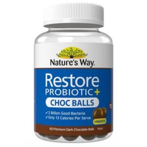 Nature’s Way Restore Probiotic Chocolate Balls 60