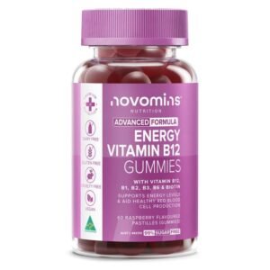 Novomins Energy Vitamin B12 60 Gummies