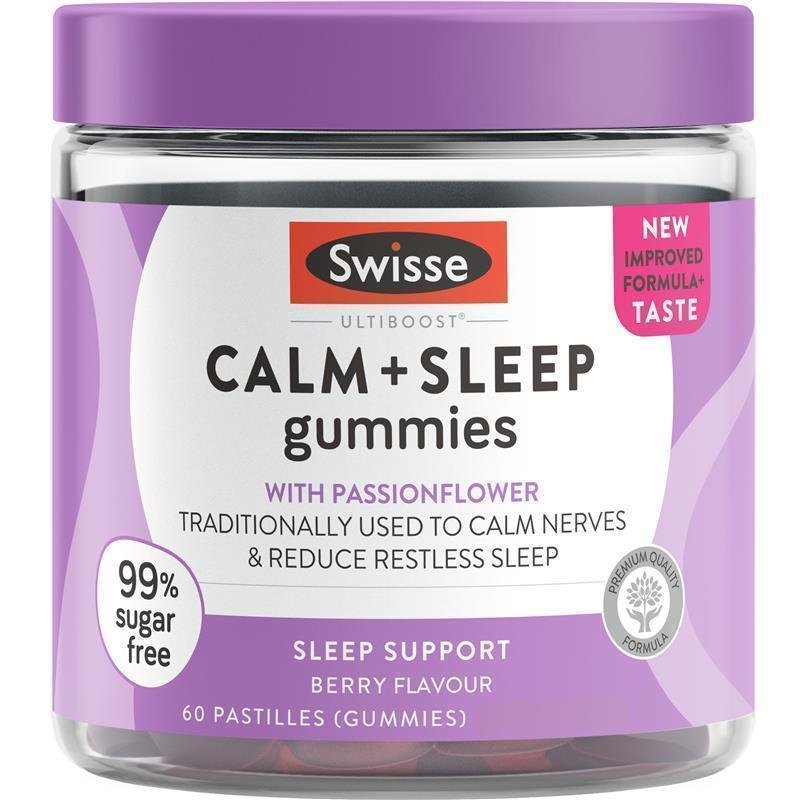 Swisse Calm And Sleep Gummies 60 Pack