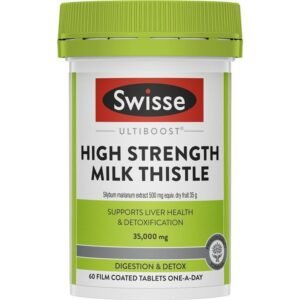 Swisse Milk Thistle 35000mg 60 Tablets
