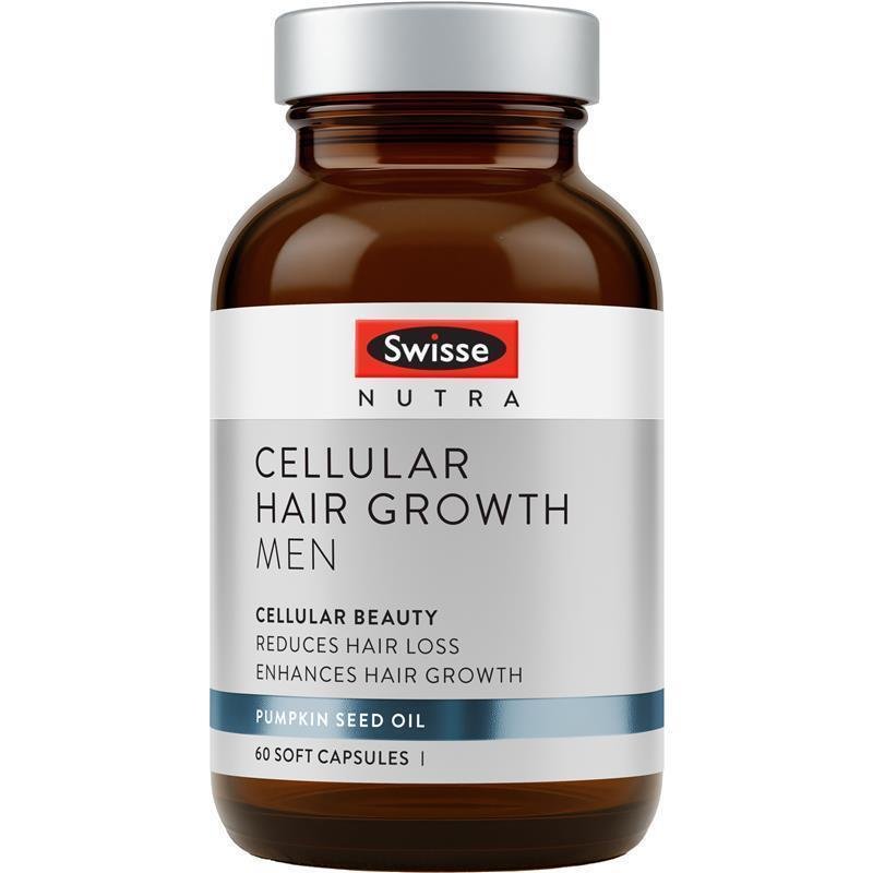 Swisse Nutra Cellular Hair Growth Mens 60 Tablets