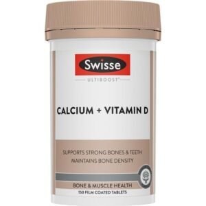 Swisse Ultiboost Calcium + Vitamin D 150 Tablets