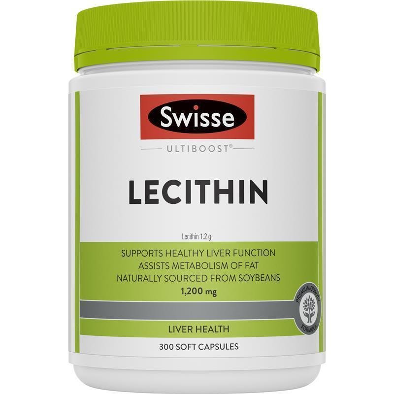 Swisse Ultiboost Lecithin 1200mg 300 Capsules