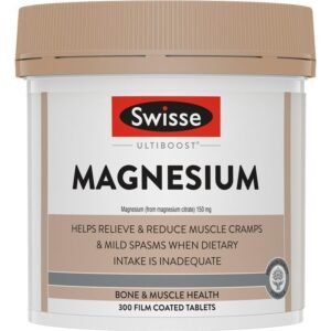 Swisse Ultiboost Magnesium 300 Tablets Exclusive Size