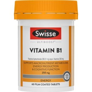 Swisse Ultiboost Vitamin B1 250mg 60 Tablets