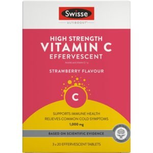 Swisse Vitamin C 60 Effervescent Tablets