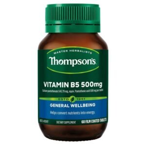 Thompson’s B5 Pantothenic Acid 500mg 60 Tablets