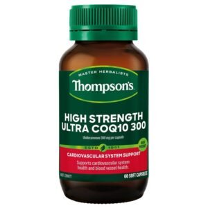Thompson’s CoQ10 300mg 60 Capsules