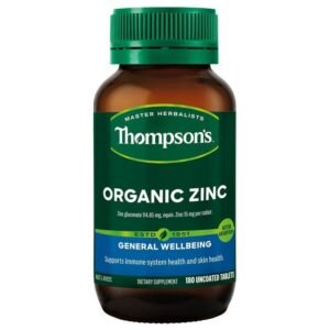 Thompson’s Organic Zinc 180 Tablets