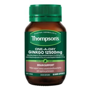 Thompsons One A Day Ginkgo 12500mg 60 Capsules