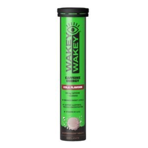 Wakey Wakey Caffeine Effervescent Cola Flavour 20 Tablets
